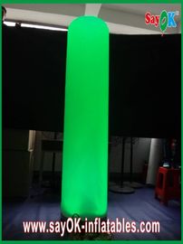 Światło proste Dekoracja 2 metry Wysoki nadmuchiwany słup dla zdarzeń