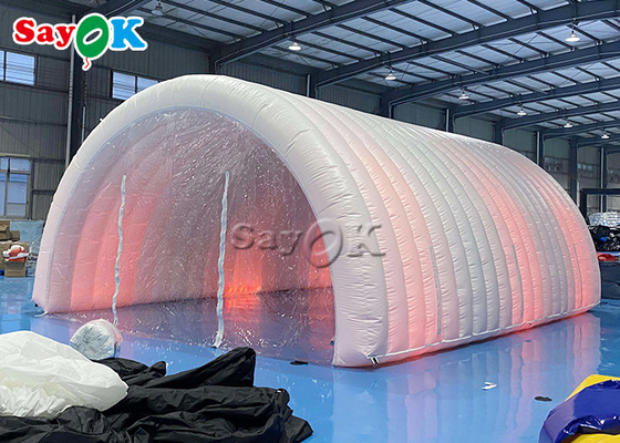 Outdoor Dome Przenośny kanał medyczny do dezynfekcji namiotu ze światłem LED