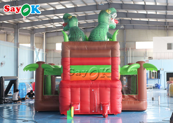 Kids Inflatable Bounce Amusement Park Dinosaur Theme Nadmuchiwany zamek