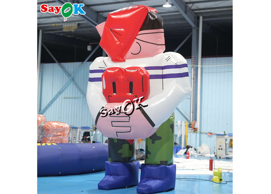 Wydmuchiwane balony reklamowe 4,5 m olbrzymi model maskotki nadmuchowej do dekoracji wewnętrznej i zewnętrznej