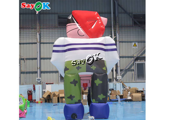 Wydmuchiwane balony reklamowe 4,5 m olbrzymi model maskotki nadmuchowej do dekoracji wewnętrznej i zewnętrznej