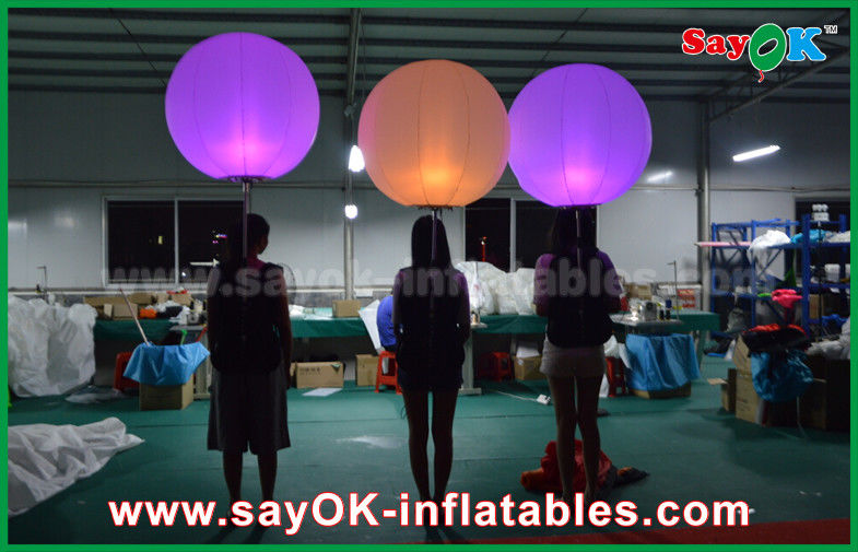 1m DIA Nadmuchiwany balon dekoracyjny z oświetleniem LED