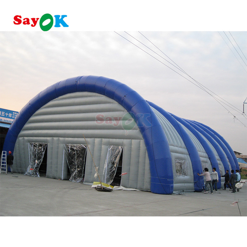 Sayok Nawierzchnia sportowa tunel namiot duży stadion sportowy namiot sportowy nawierzchniowy PVC