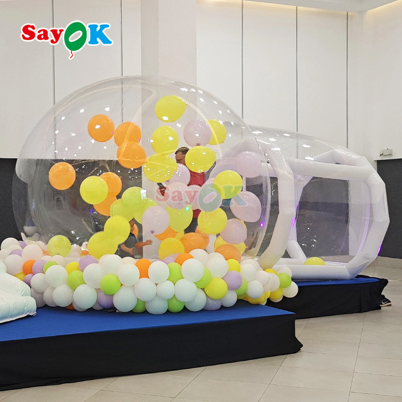 Bubble Domu na powietrze namiot Blow Up Bubble House dla imprezy na świeżym powietrzu