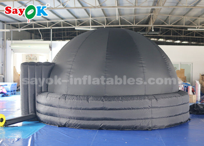 4m 100% Blackout Nadmuchiwane Planetarium Dome Z PCV Mata Podłogowa Do Nauczania Szkolnego