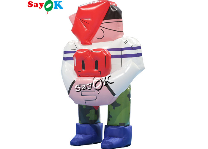Wydmuchiwane balony reklamowe 4,5 m olbrzymi model maskotki nadmuchowej do dekoracji wewnętrznej i zewnętrznej