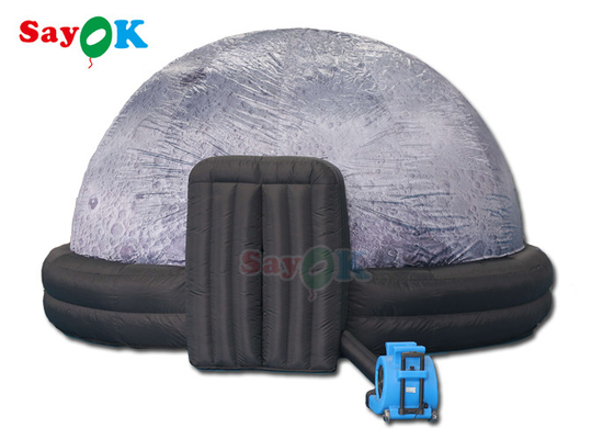 Craft 5m średnica kopuły nadmuchiwany namiot planetarium Niestandardowy wzór logo