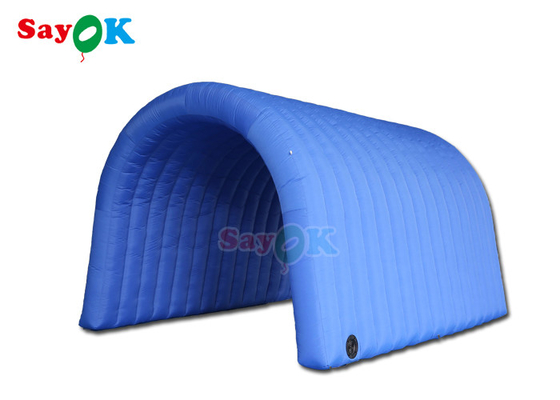 Nadmuchiwany namiot ogrodowy 5x5x3mH Niebieski nadmuchiwany namiot tunelowy Oxford Cloth na wystawę