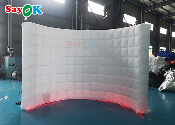 Wystawa wydarzeń Nadmuchiwana ramka ścienna Photo Booth ze światłem LED