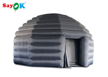 5m nadmuchiwany namiot kopułowy do planetarium z 2 dmuchawami i matą podłogową z PVC
