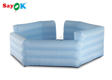 Oxford Cloth Nadmuchiwane gry sportowe Gaga Ball Pit z dmuchawą elektryczną Nadmuchiwane gry dla dzieci