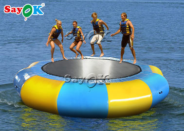 5m trampolina dla dorosłych nadmuchiwana do gier w parku wodnym