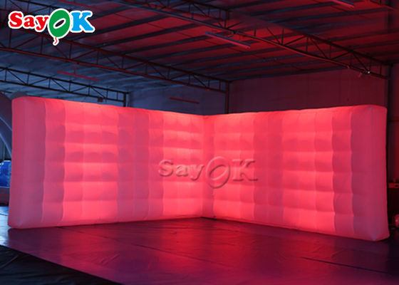Custom Made Party Led Light 5x2,5mH Nadmuchiwana ściana powietrzna