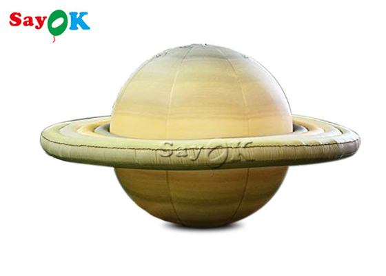 0,25 mm PVC 60 cali nadmuchiwane balony planety Saturn dla instytucji edukacyjnej
