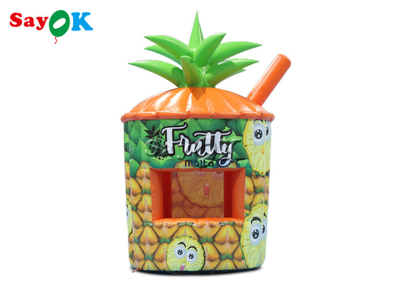 Wypompowany namiot trawnikowy PVC Ananas Kiosk Przenośny Wypompowany stolik z dmuchawką biznesową