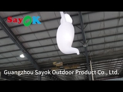 5 FT Wysokość Halloween Nadmuchiwane Śliczne Dekoracje Wisiące Na Zewnątrz