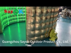 Niestandardowy wypełniający 360-stopniowy stolik fotograficzny Obligowanie w kształcie złota wypełniająca stolika tła