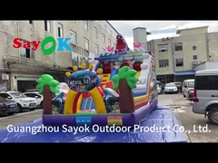 Nadmuchiwana zjeżdżalnia bramkarza