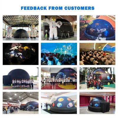 Sayok Outdoor Waterproof Blow up Inflatable Dome Tent Cinema Planetarium dla szkolnych nauczycieli