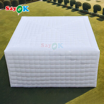 Sayok 100 osób Pojemność Blow up Party Event Klub namioty namioty napełniające z kolorowymi światłami LED