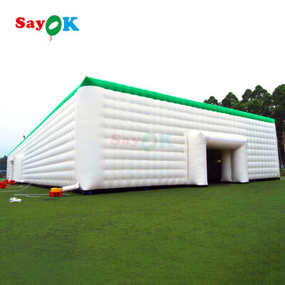 Sayok Extra Large 20m Waterproof PVC Outdoor Event Party Camping Pavilion Marquee Cube Nawigacyjny namiot