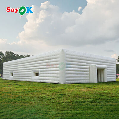 Sayok Extra Large 20m Waterproof PVC Outdoor Event Party Camping Pavilion Marquee Cube Nawigacyjny namiot