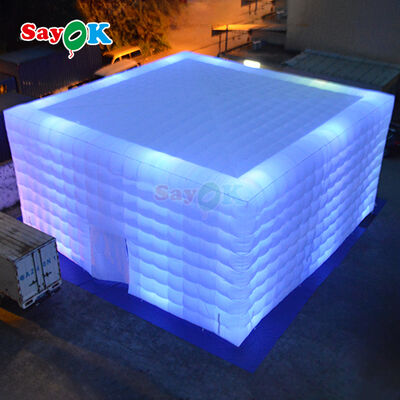 Sayok Customized Oxford Fabric 10 X 10 Meter Inflatable Led Tent na imprezy na zewnątrz