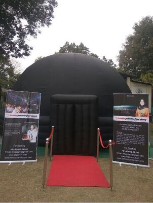 Namiot projekcyjny planetarium Sayok, nadmuchiwany, przenośny namiot planetarium