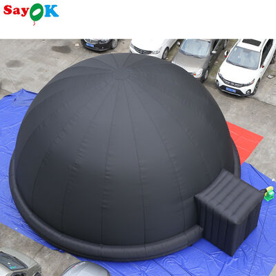 SAYOK Przenośny Nadmuchowy 5m/8m Planetarium Projekcja Dom namiot Oxford Materiał z powietrzem dmuchawy PVC podłogowy mat dla imprez szkolnych