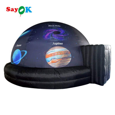 Blackout Portable Inflatable Planetarium Projection Dome Tent dla szkolnej edukacji astronomicznej