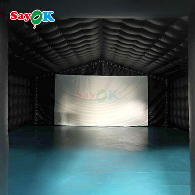 Przenośny, napełniający się namiot kinowy z funkcjami opóźniającymi ogień i odpornymi na promieniowanie UV do imprez na świeżym powietrzu