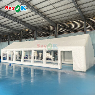 Customized Air-tight PVC Inflatable Air Tent for Pool Parties and Outdoor Events with Flame-retardant Material