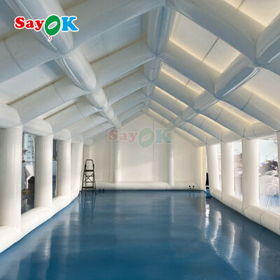 Customized Air-tight PVC Inflatable Air Tent for Pool Parties and Outdoor Events with Flame-retardant Material
