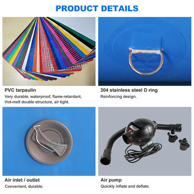 Customized Air-tight PVC Inflatable Air Tent for Pool Parties and Outdoor Events with Flame-retardant Material