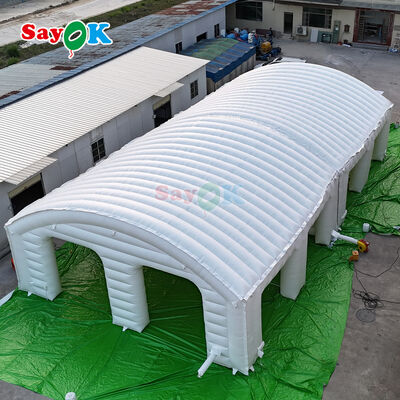 Przenośny płomienioodporny pvc naftowy namiot powietrzny do wydarzeń na świeżym powietrzu 10m x 10m