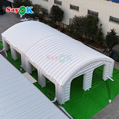 Przenośny płomienioodporny pvc naftowy namiot powietrzny do wydarzeń na świeżym powietrzu 10m x 10m