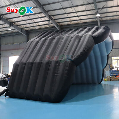 Custom Logo UV Resistant Portable Inflatable Stage Cover Tent for Outdoor Events