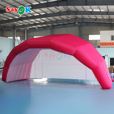 Weather-resistant Customizable Size UV Resistant Inflatable Stage Cover Tent for Outdoor Events