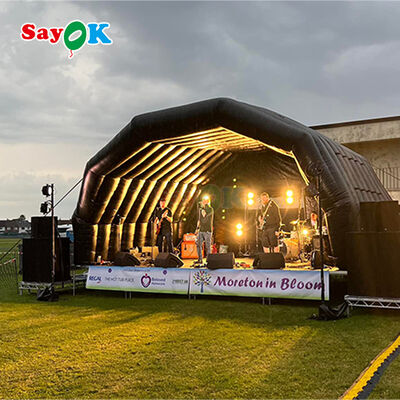 Portable Waterproof UV Resistant Inflatable Air Tent with Customizable Size for Outdoor Events