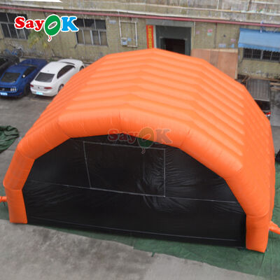 Commercial PVC Inflatable Stage Cover Air Tent for Outdoor Events 10mx6mx6mH with Durable 0.4mm PVC Tarpaulin and Weather-Resistant Design