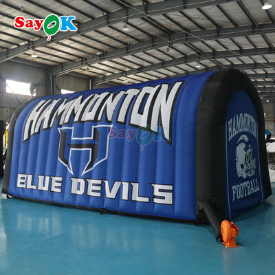 Customized Portable Inflatable Devil Tunnel for Outdoor Football Sports