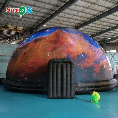 Profesjonalny mobilny planetarium puchnące kopuły 10m dla szkoły