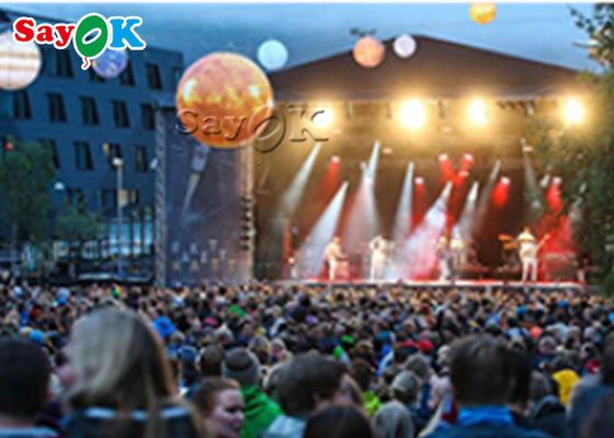 3m 10ft Solar System Nadmuchiwane Słońce Ze Światłem Led