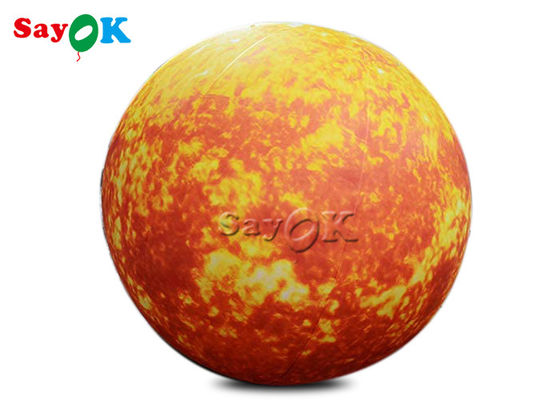 3m 10ft Solar System Nadmuchiwane Słońce Ze Światłem Led