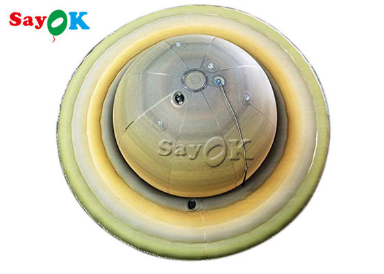 0,25 mm PVC 60 cali nadmuchiwane balony planety Saturn dla instytucji edukacyjnej