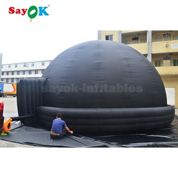 Wyposażenie dla szkół dla dzieci z kopułą 360 stopni, kino, projekcja gwiazd, namiot, przenośny, nadmuchiwany planetarium, kopuła na sprzedaż