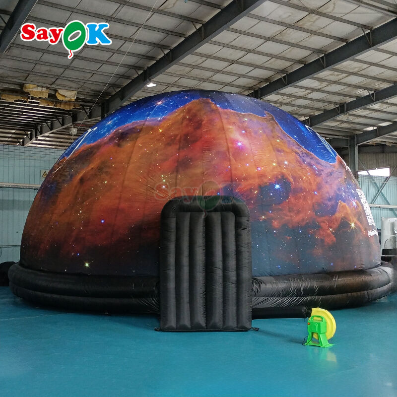 Profesjonalny mobilny planetarium puchnące kopuły 10m dla szkoły