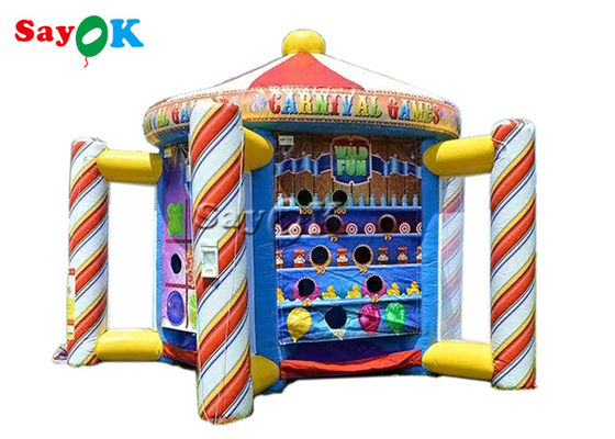 Nadmuchiwany tor przeszkód Ultimate Sport 5 w 1 Carnival Nadmuchiwana gra w rzutki w połowie drogi